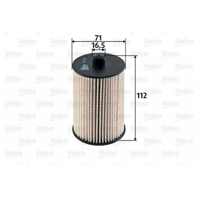 Фильтр топливный Valeo 587930 Винница - изображение 1