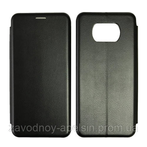 Чохол-книжка Xiaomi Poco X3 Pro NFC Підставка (чорний) Одеса - фото 1