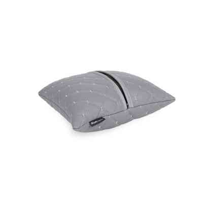 Подушка EVAtech ECO 30x30 см сіра з сірою ниткою (SPSCSGG) Винница