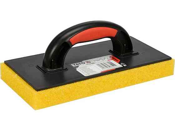 Терка пластикова з пористою губкою h= 30 мм YATO: 270 x 130 мм, для змивання керамічної плитки [10] Одеса