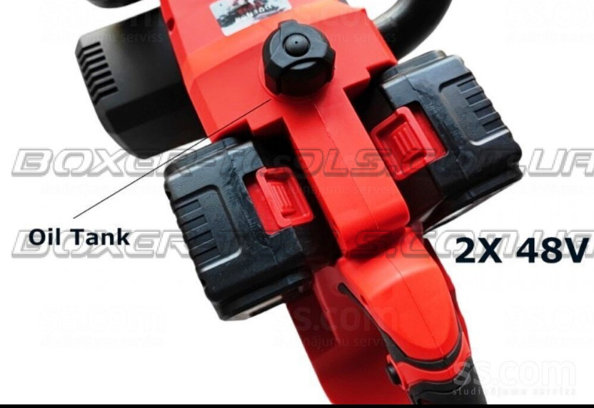 Акумуляторна бензопила BX-3316 16” 2x48V 5Ah, безщіткова ланцюгова пила, автозмащення Одеса - фото 7