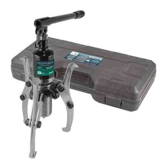 Знімач двох-трьохлапий переставний гідравлічний 10т(Ø захвату:50-250мм, мах глибина захвату-170мм, хід штока-60мм)в кейсі Одеса