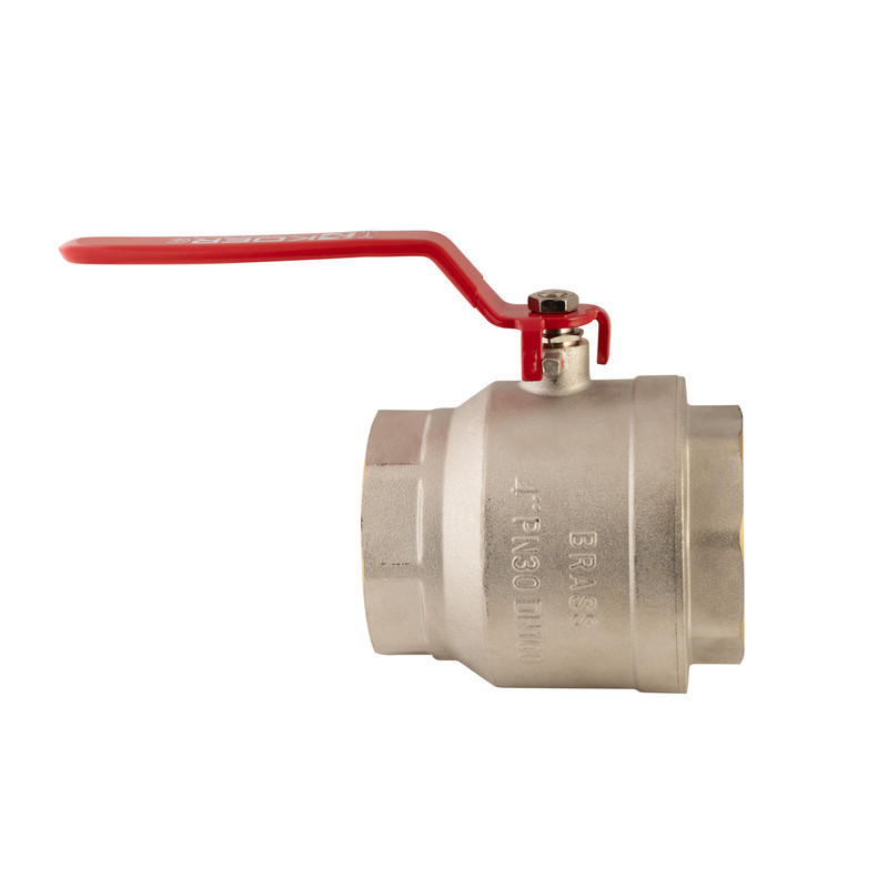 Кран кульовий Koer KR.214 - 4" FF ГГВ (ручка "важіль" червона) (KR4952)   ( 23184 ) Харків - фото 4
