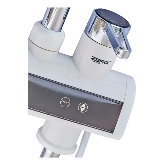 Кран-водонагрівач Zerix ELW44-E 3.3 кВт з індикатором температури (ZX4698) Чернівці