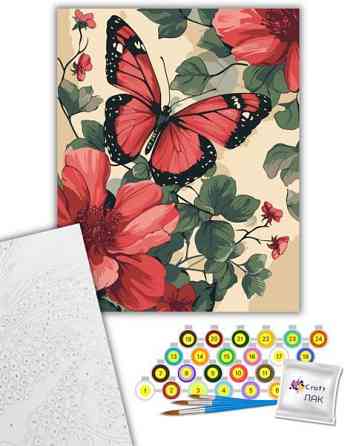 Картина по номерам ArtCraft С цветка на цветок 40х50 см (13150-AC) Харьков