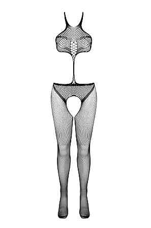 Комбинезон с открытым доступом Passion BS080 black Sex Aura Киев