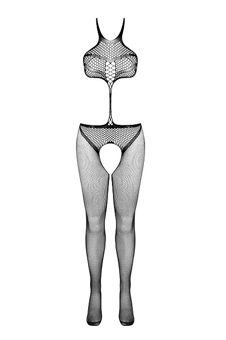 Комбинезон с открытым доступом Passion BS080 black Sex Aura Киев - изображение 5