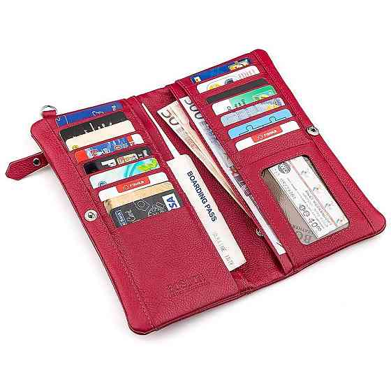 Кошелек женский Boston 18470 (B213) кожа Бордовый Киев