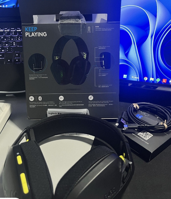 Наушники игровые Logitech g435, наушники igровый логитеч Харьков - изображение 4