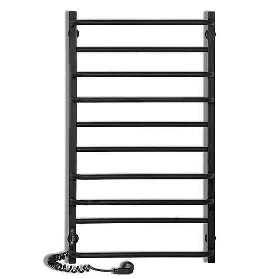 Електричний полотенцесушитель Laris Зебра Комфорт ЧК10 500Х900 Е чорна Київ