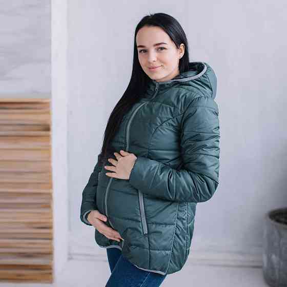 Демисезонная слингокуртка 3 в 1-хаки (размер S) Киев