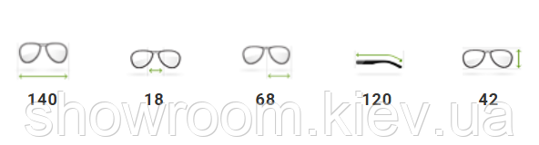 Чоловічі окуляри антифари для водіїв Lacoste (23025) Київ - фото 3