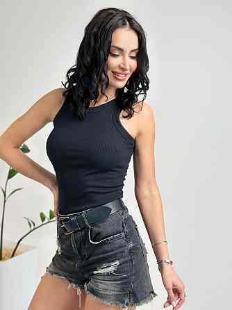 Майка женская рубчик 