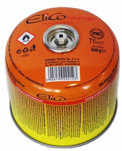 Газовий картридж (балончик) одноразовий різьбовий 7/16