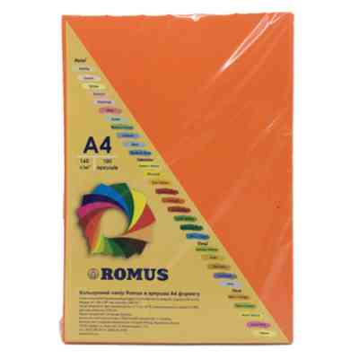 Папір Romus A4 160 г/м2 100sh Orange (R50201) Вінниця