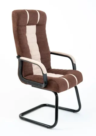 Офісне Конференційне Крісло Richman Atlant Misti Пластік CF Шоколадно-бежевий Київ