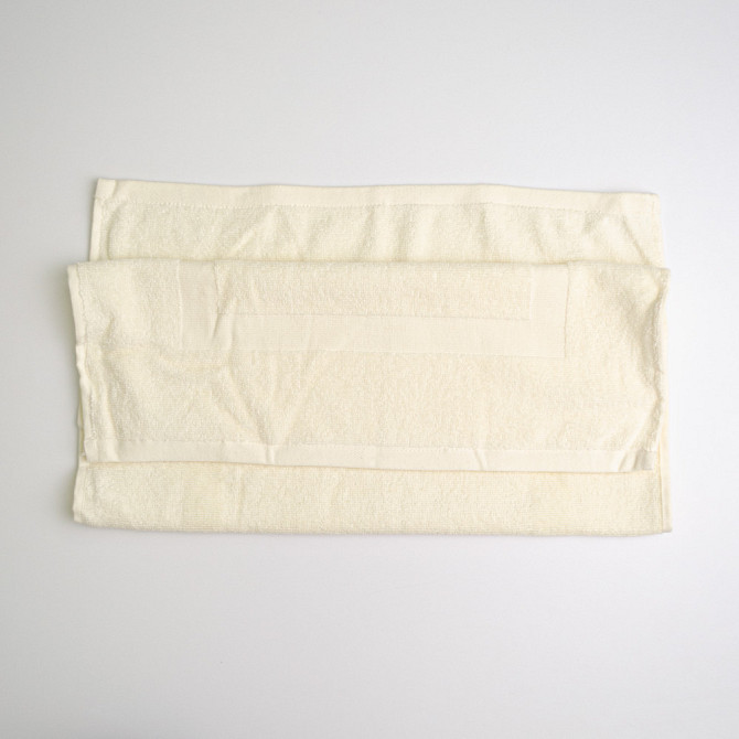 Махровое полотенце для ног с прямоугольником GM Textile 50х70см 380г/м2 (Ваниль) Сумы - изображение 4