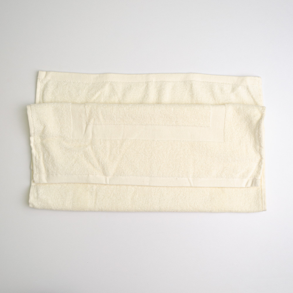 Махровое полотенце для ног с прямоугольником GM Textile 50х70см 380г/м2 (Ваниль) Сумы - изображение 4