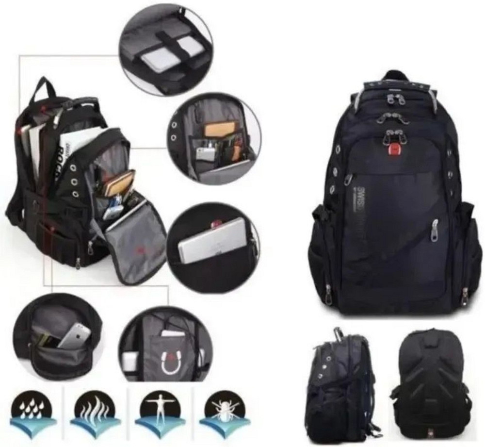 Универсальный рюкзак Swissgear 8810 Черный (8810) Киев - изображение 1