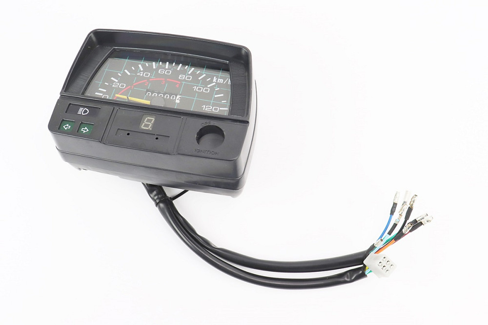 Спідометр у зборі "квадрат" 120 км/год (фішка "мама" + 7 проводів) Київ - фото 1