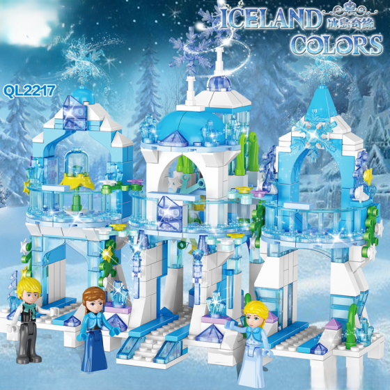 Дитячий конструктор Крижане Серце Принцеса Frozen замок Лего Ельза для дівчаток ( 22439 ) Харків