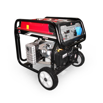 Генератор Vulkan SC6000E-II 1ф 5,0kW, ел.старт, бак-25л, колеса (SC6000E-II) Вінниця - фото 1