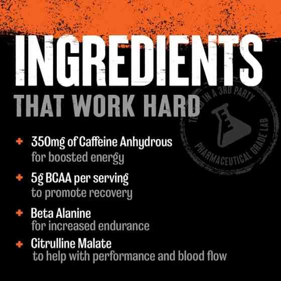 Передтренувальний комплекс Universal Nutrition Animal Fury 322 g (Green Apple) Луцьк