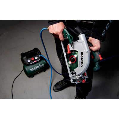 Компресор Metabo BASIC 160-6 W OF безолійний, 900Вт, 6л, 160л/хв, 8бар (601501000) Вінниця - фото 2