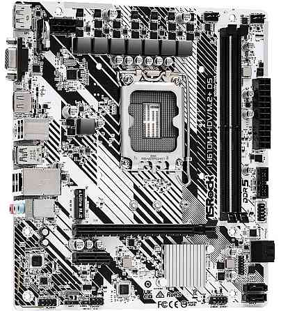 Материнська плата ASRock H610M-HDV/M.2+ D5 Socket 1700 ( без Bluetooth ) Харків