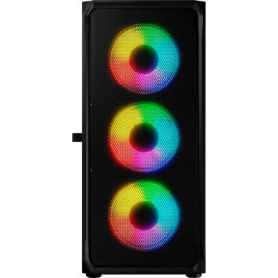 Корпус Logic concept PORTOS MESH+GLASS ARGB fans 4x120mm BLACK (AT-PORTOS-10-0000000-0002) Вінниця - фото 9