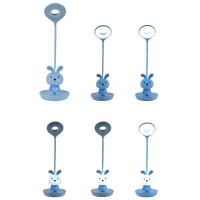 Настільна лампа Kite Bunny LED з акумулятором, блакитна (K24-492-1-3) Вінниця