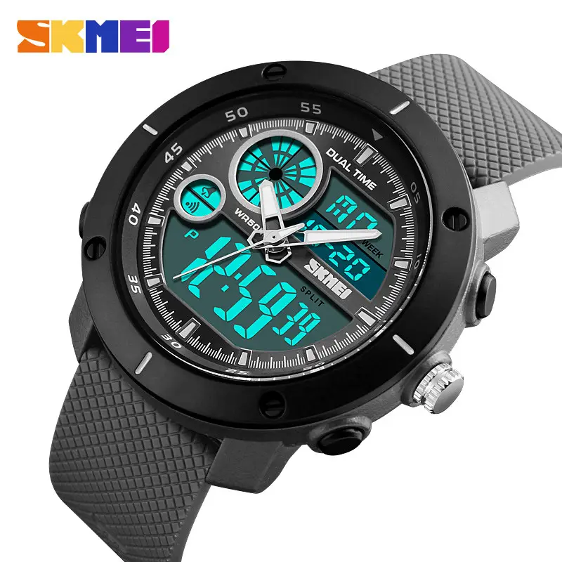 Наручний спортивний годинник Skmei 1361 Сірий Київ - фото 4