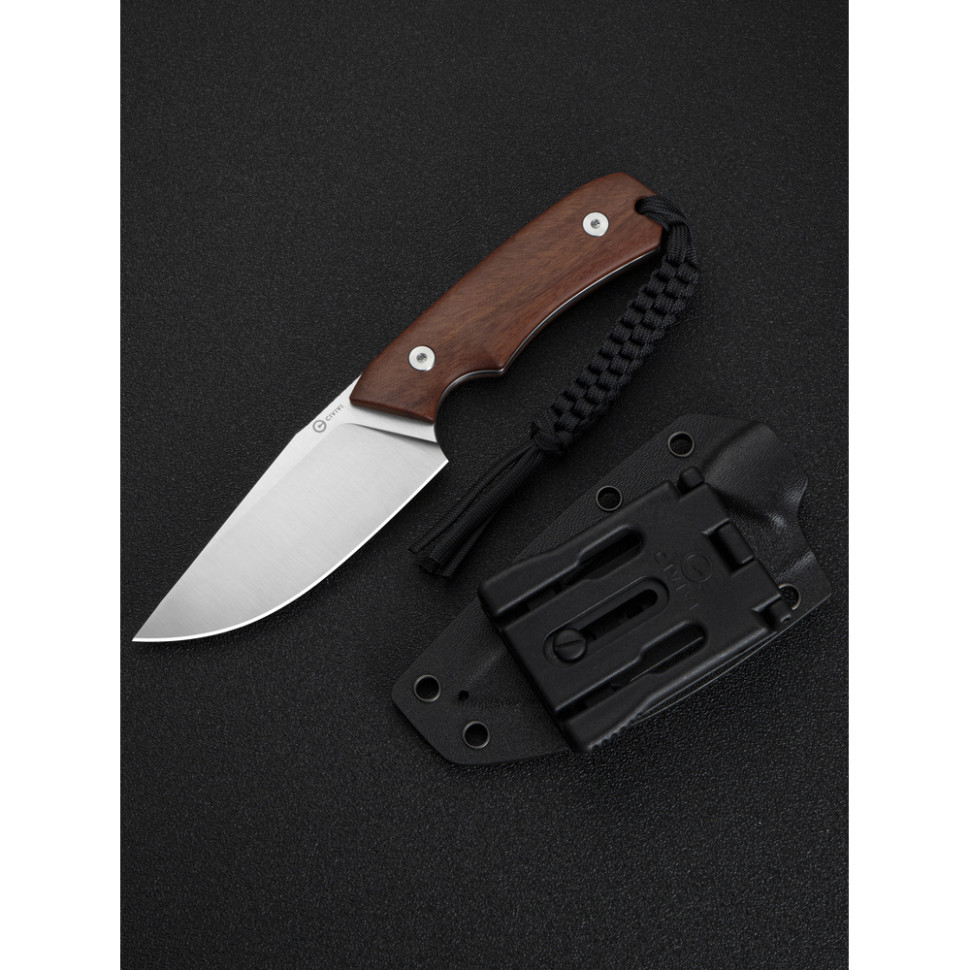 Ніж фіксований тактичний Civivi Gander, (9.2 см) 14C28N / Guibourtia Wood Київ - фото 11