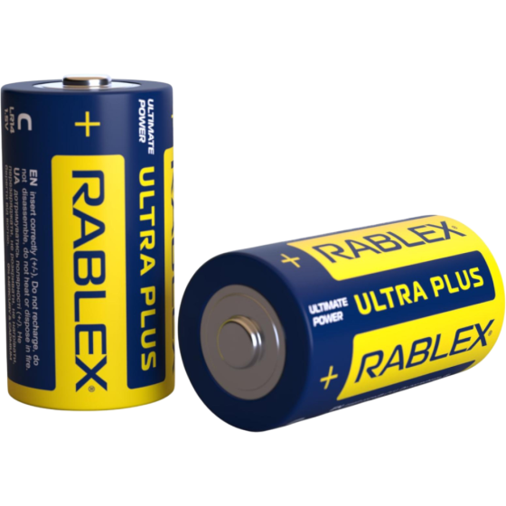 Батарейка Rablex LR14 ultra plus Алюмінієва Дніпро