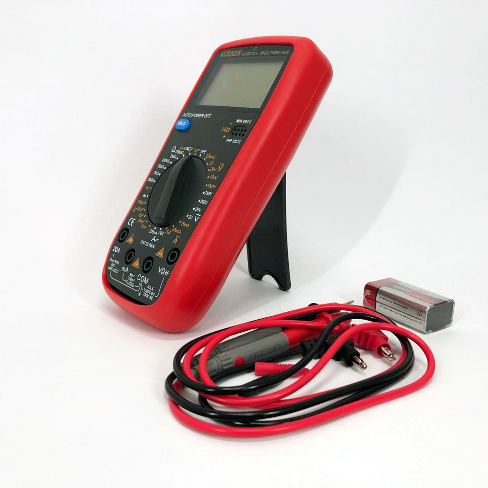 Мультиметр із хорошою точністю VC9205N, Мультиметр із функцією захисту від перевантаження IM-42 Львів - фото 8