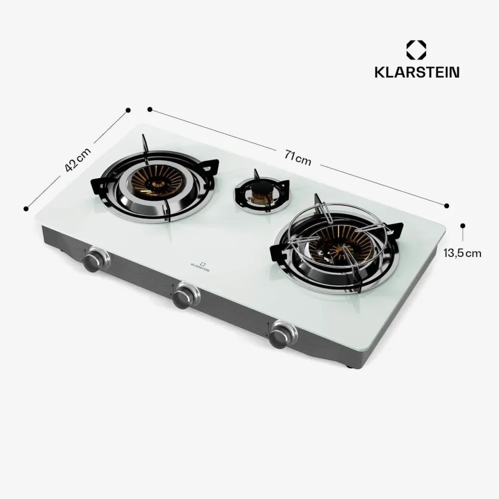 Газова плита Klarstein Barzona 3 з Німеччини Дніпро - фото 2