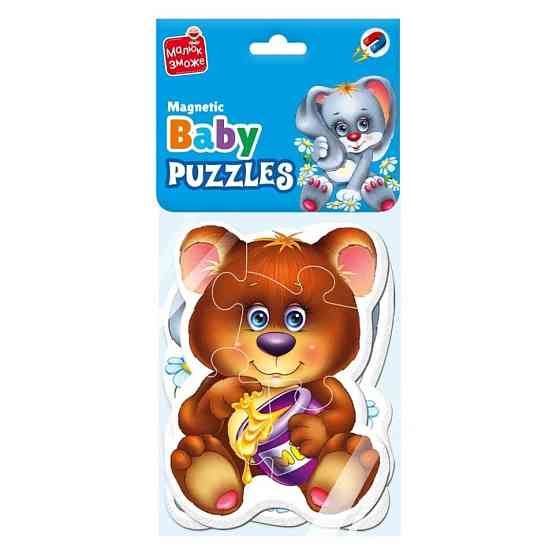 Детские магнитные пазлы 