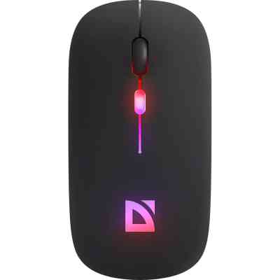 Мышка Defender Touch MM-997 Silent Wireless RGB Black (52997) Винница