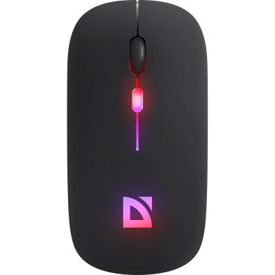 Мышка Defender Touch MM-997 Silent Wireless RGB Black (52997) Винница - изображение 1