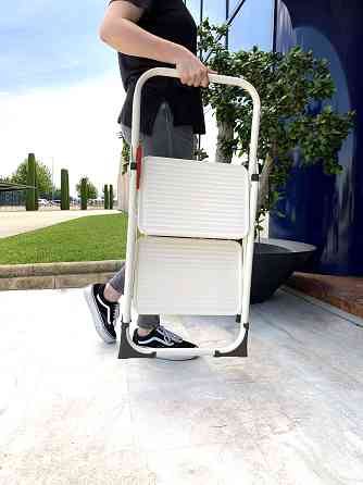 Лестница Rolser Taburete M/10 UNE 2 ступени Blanco (MET003-1024) Киев