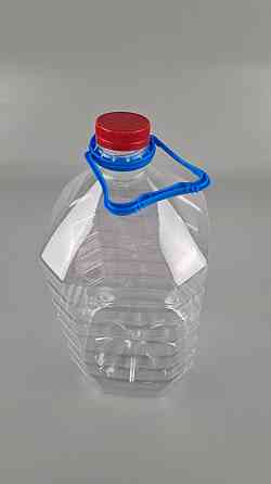 Пластикова пляшка 5,0 л, прозора з кришкою СБ (30 шт.) Харків