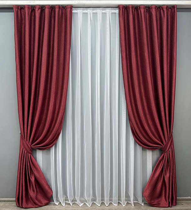 Комплект готовых штор VR-Textil Софт 