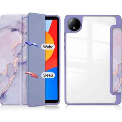 Чехол для планшета BeCover Soft Edge TPU Xiaomi Redmi Pad SE 8.7" Purple Marble (712577) Винница