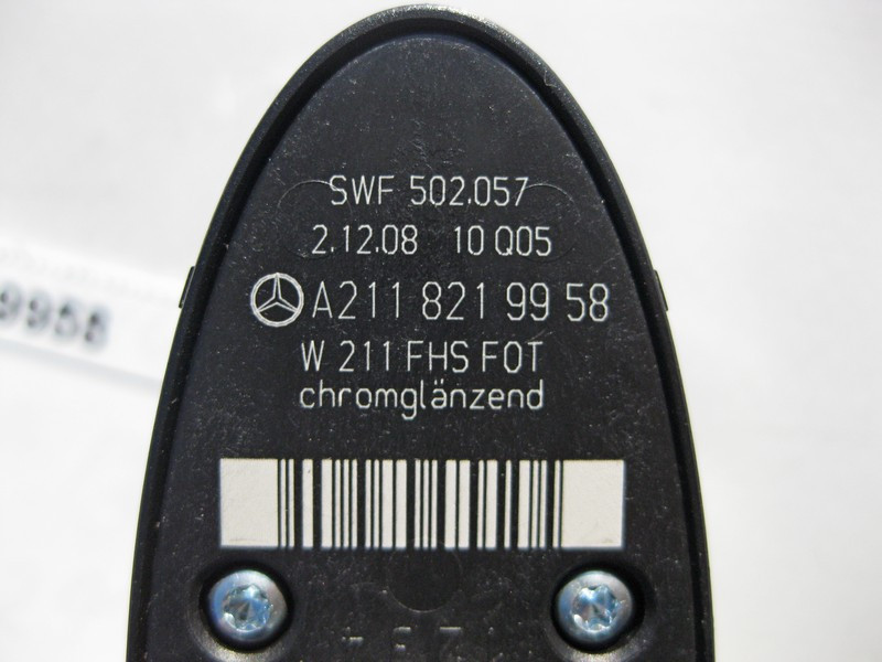 Mercedes-Benz  A2118219958 7C45 Кнопка склопідйомника пасажира з хром ободом E-Class W211 CLS C219 Одеса - фото 4