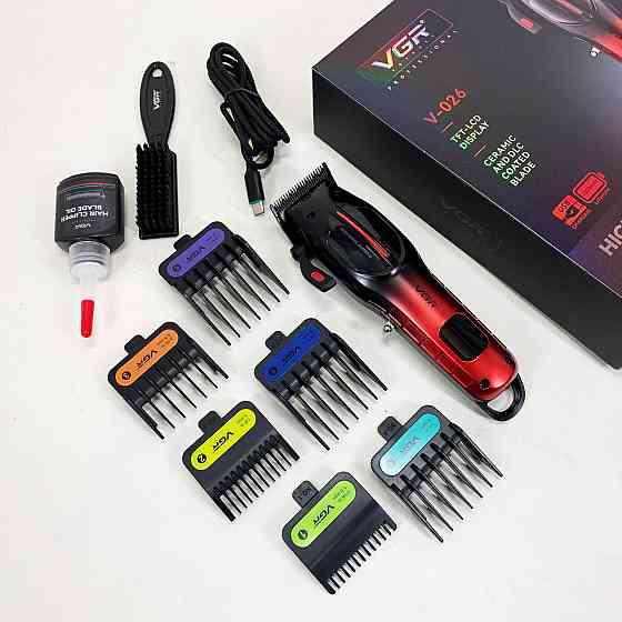 Машинка-тример для стрижки бездротова VGR, Універсальний тример для чоловіків, Тример бездротовий LQ-70 Івано-Франківськ