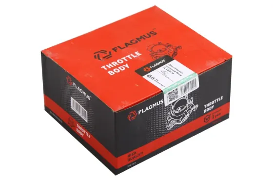 Патрубок дроссельной заслонки 2112 d 56 мм Flagmus в сборе Винница