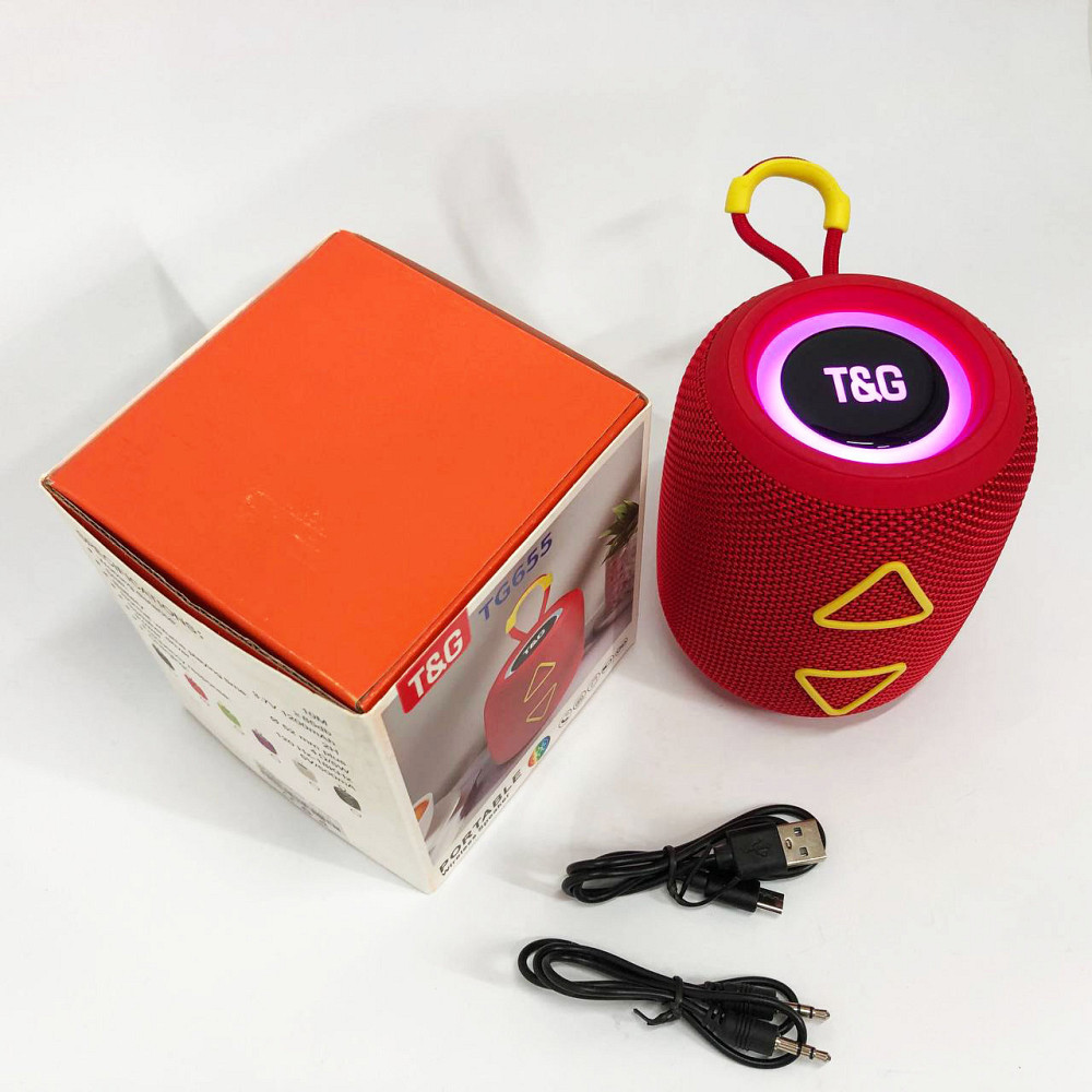 Bluetooth колонка з USB і AUX входом TG655, Портативна Bluetooth колонка AUX Стерео переносна WP-51 Івано-Франківськ - фото 5