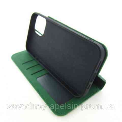 Чехол книжка iPhone 13 Premium Case (зеленый) Одеса