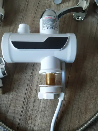 Цифровий миттєвий водонагрівач WATER HEATER MP-5208 з душем з LED дисплеєм, 3кВт, білий 3251 Київ - фото 8