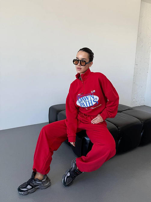 Женский прогулочный костюм двойка турецкая петля-пенье 100% хлопок Одесса - изображение 6